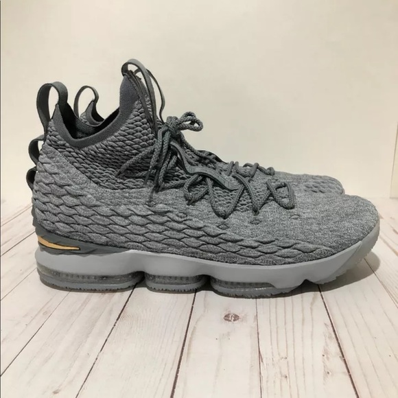 Nike Other - 🔴SOLD🔴NIKE LEBRON XV 15 CITY EDITION WOLF GREY